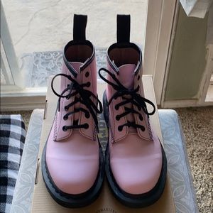 Original doc marten 6 hole pink boots